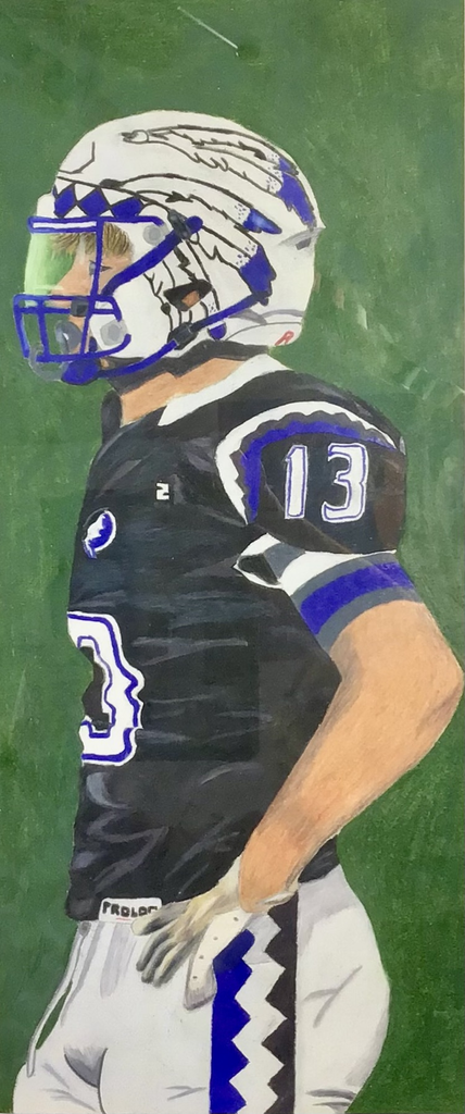 football drawing