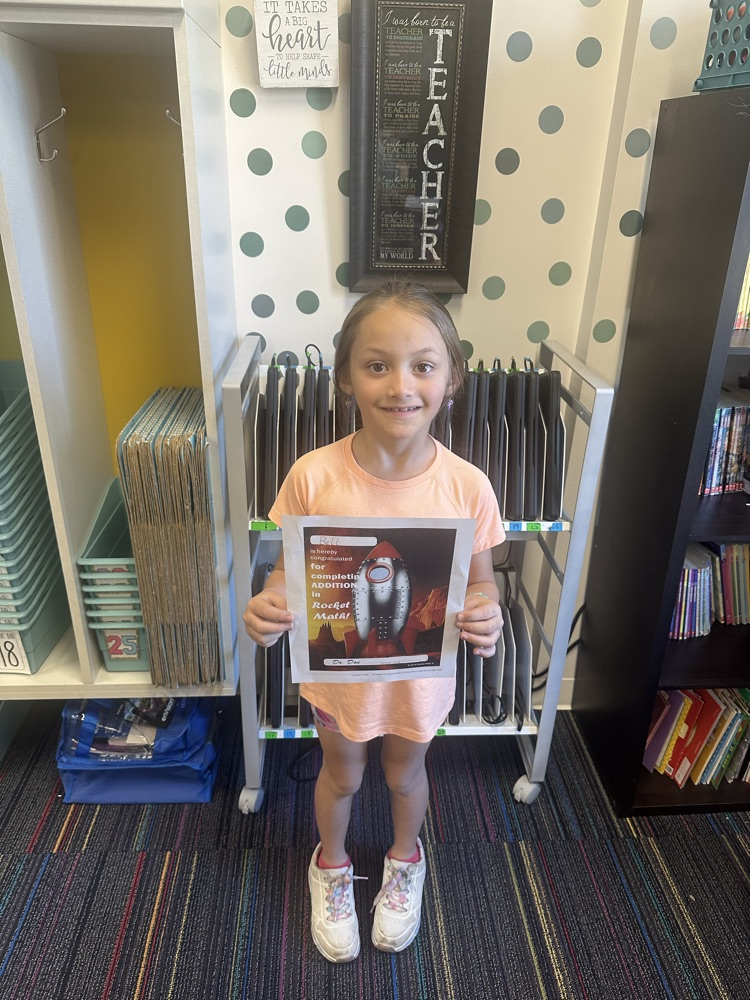 Completed Addition 0-9