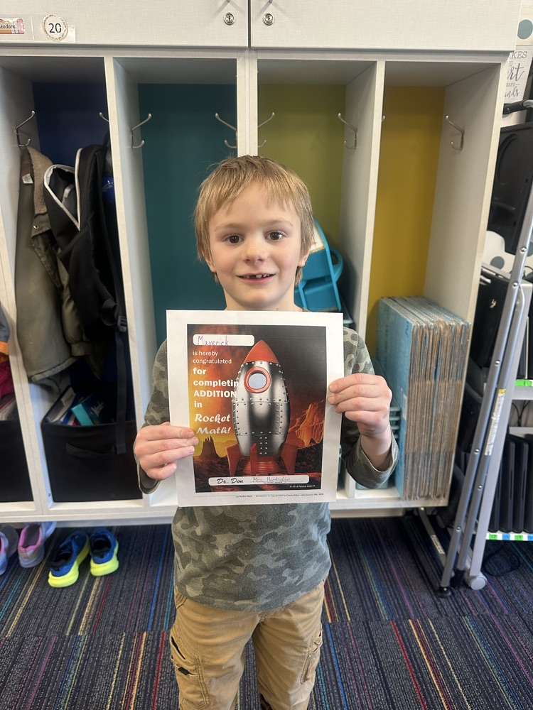 Completed Addition 0-9