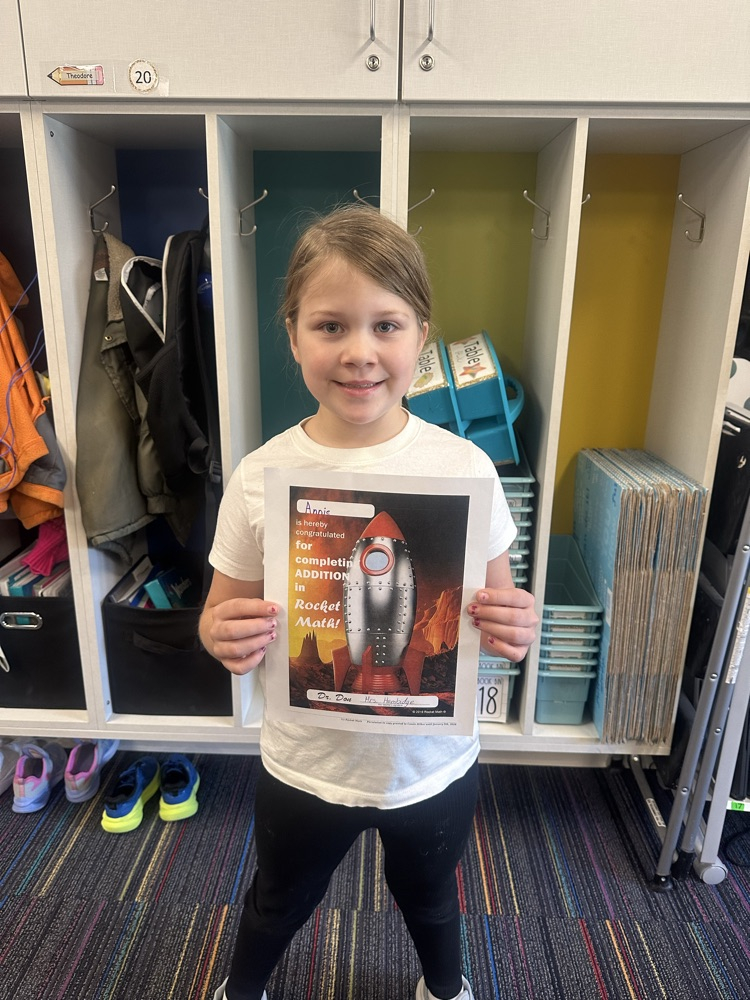 Completed Addition 0-9