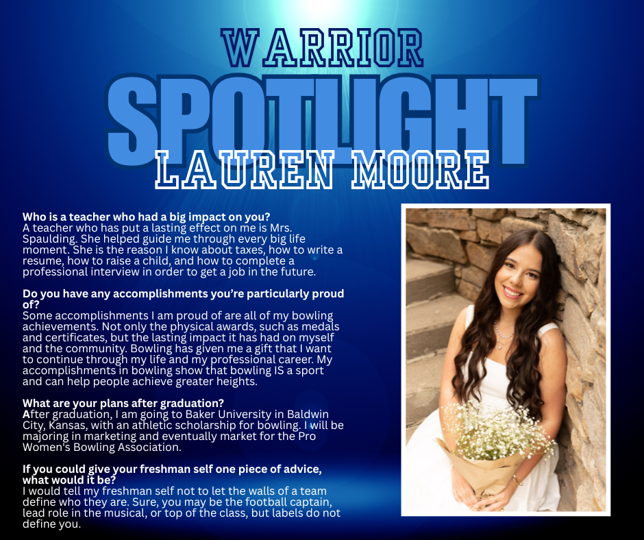senior spotlight - lauren moore
