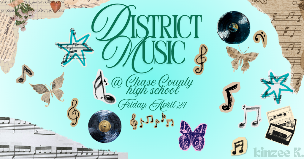 district music contest at chase county (imperial) - friday, april 24th