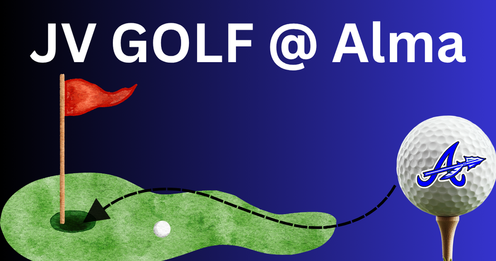 jv golf at alma - april 28th - 2