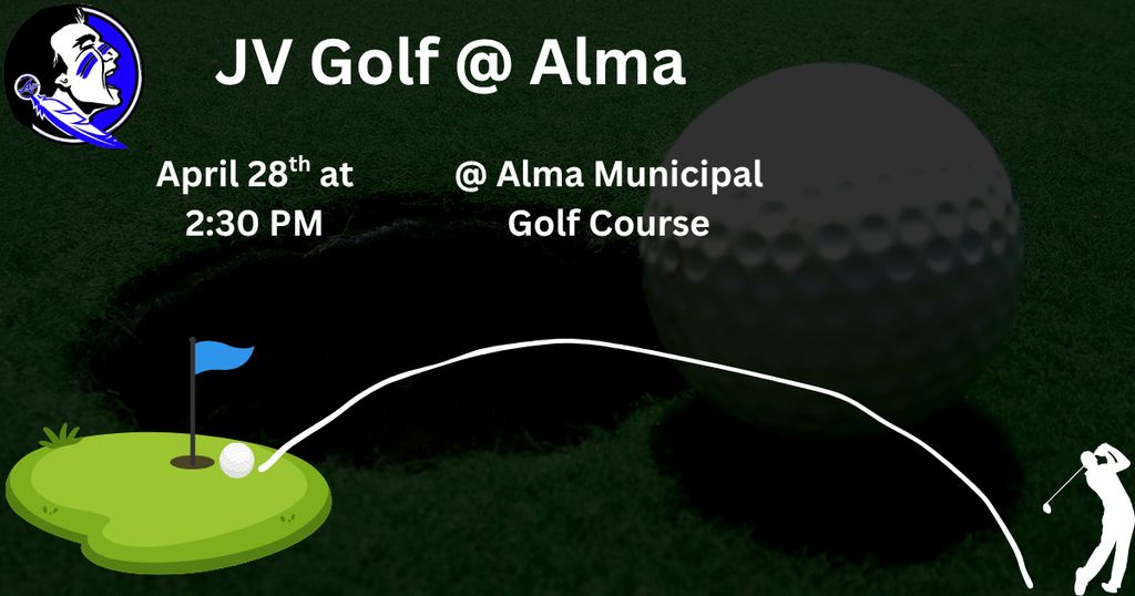 jv golf at alma - april 28th 