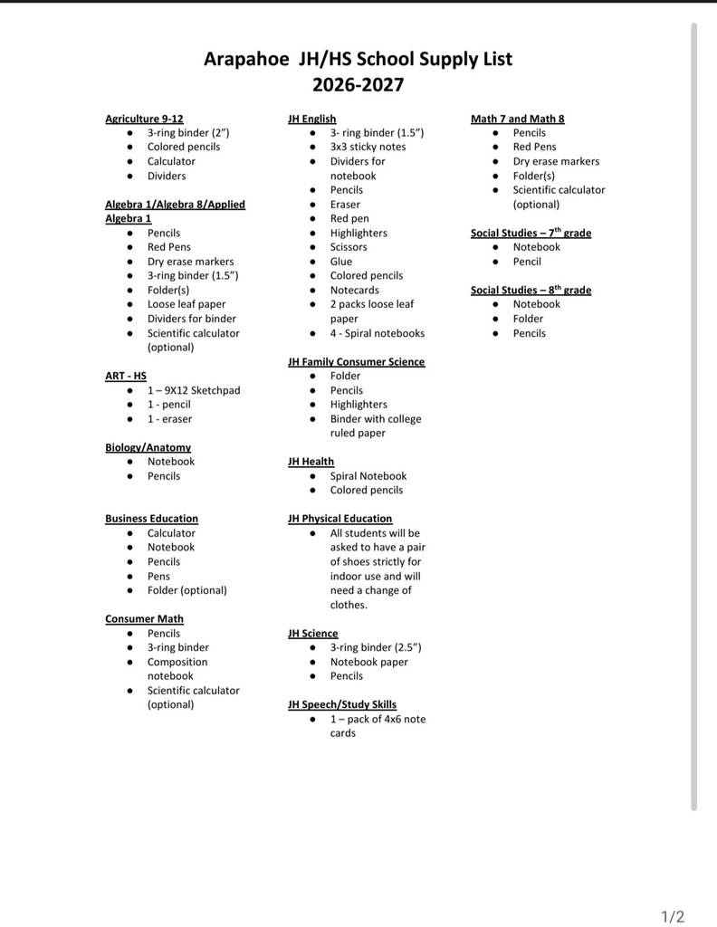 7-12 school supply list 26-27 - 1