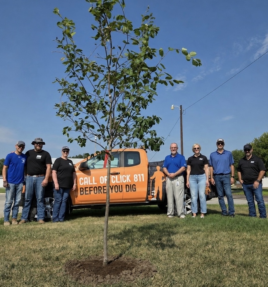 Tree with BHE truck
