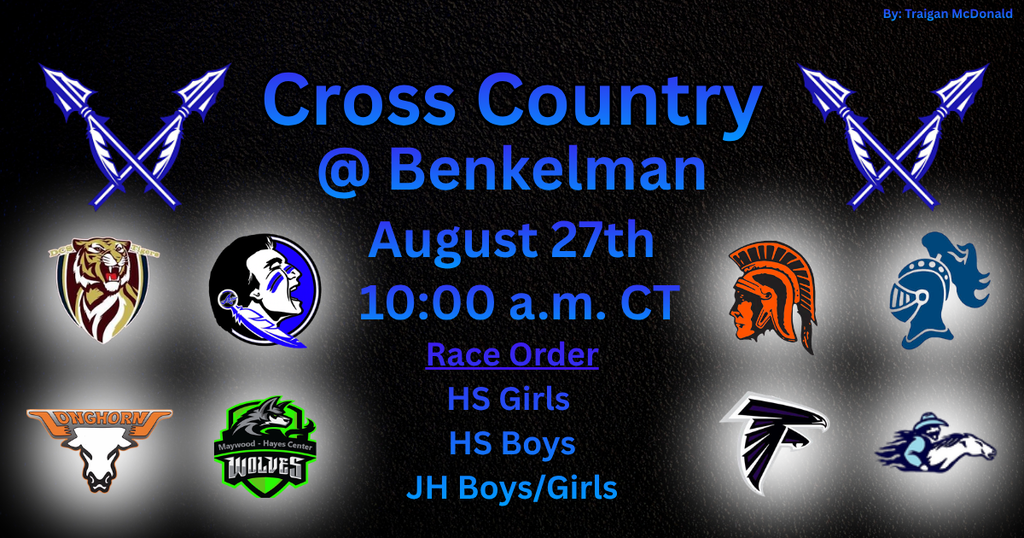 cross country at benkelman - thursday august 27th
