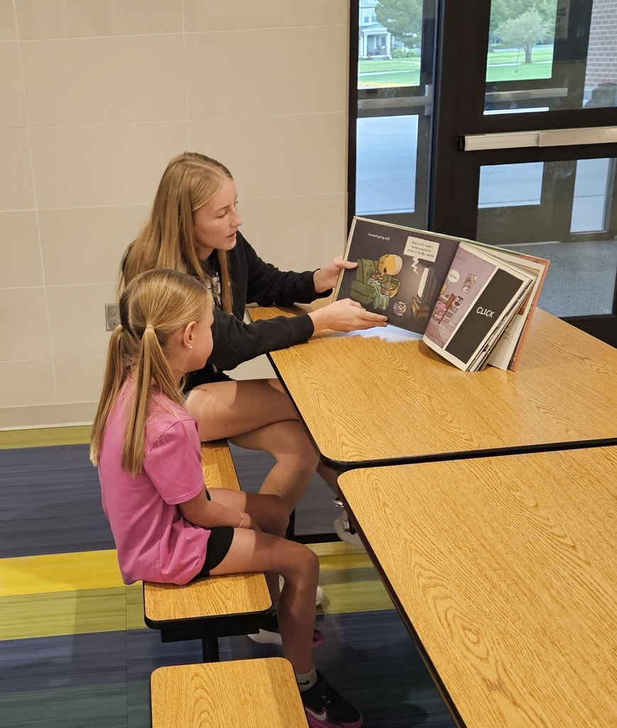 Students reading