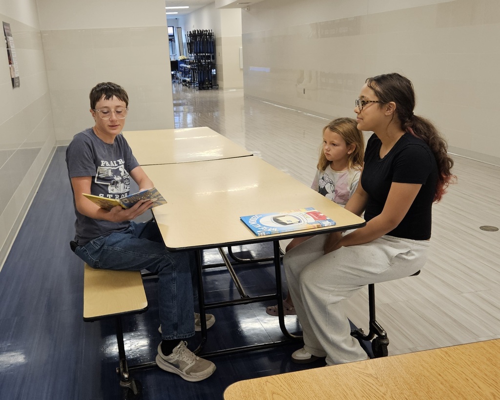Students reading