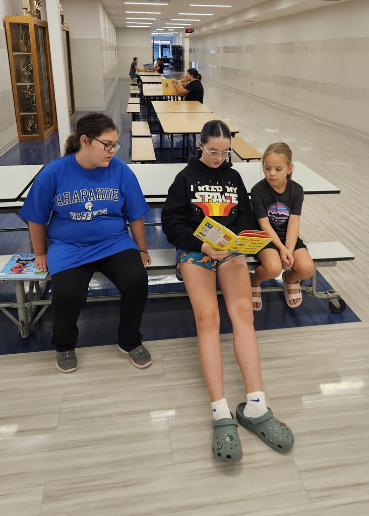 Students reading