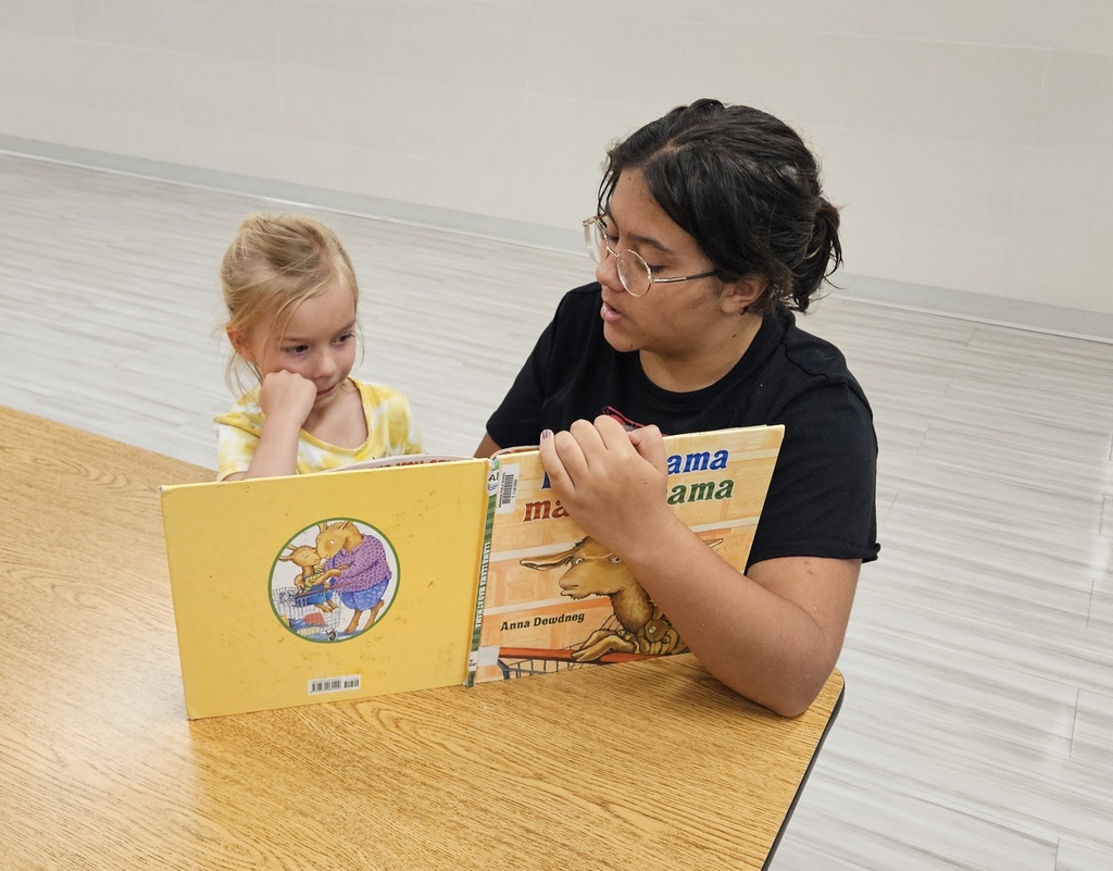 Students reading