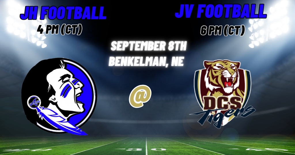jh and jv football at benkelman - tuesday september 8th
