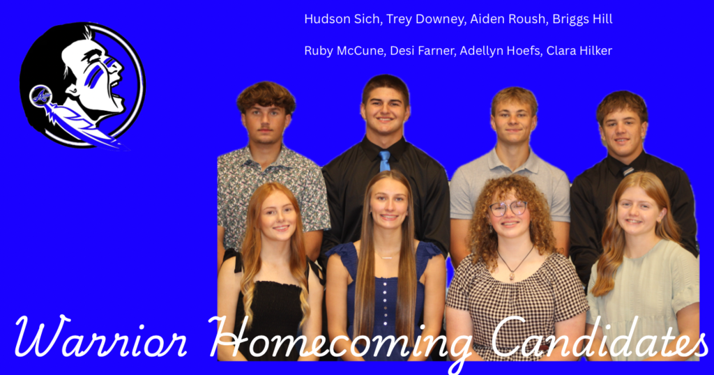 Homecoming candidates 2026