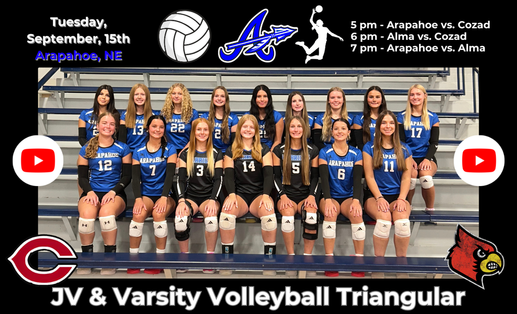 home volleyball triangular - tuesday, september 15th - 5pm start