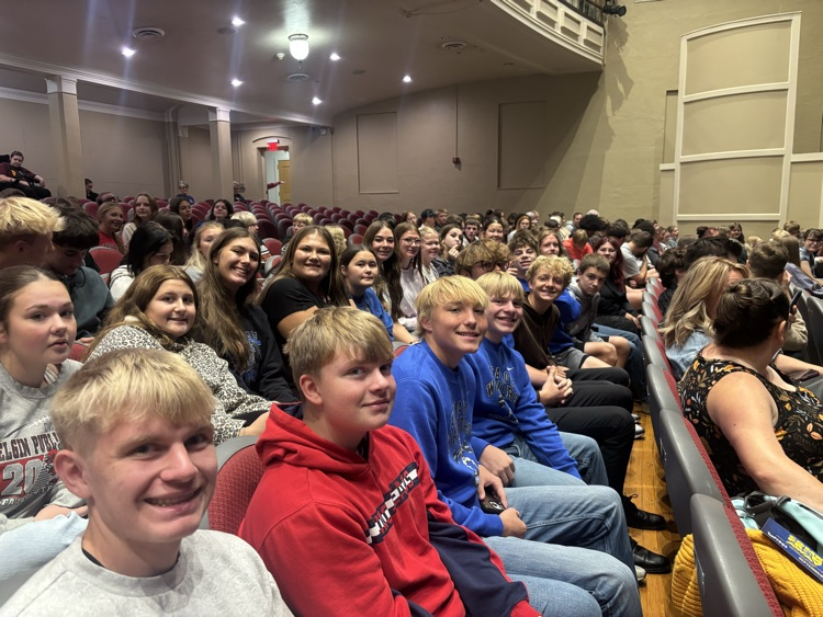 students at the musical