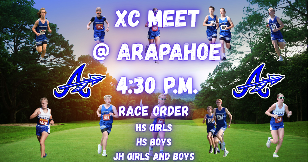 cross country at arapahoe - thursday, september 17th