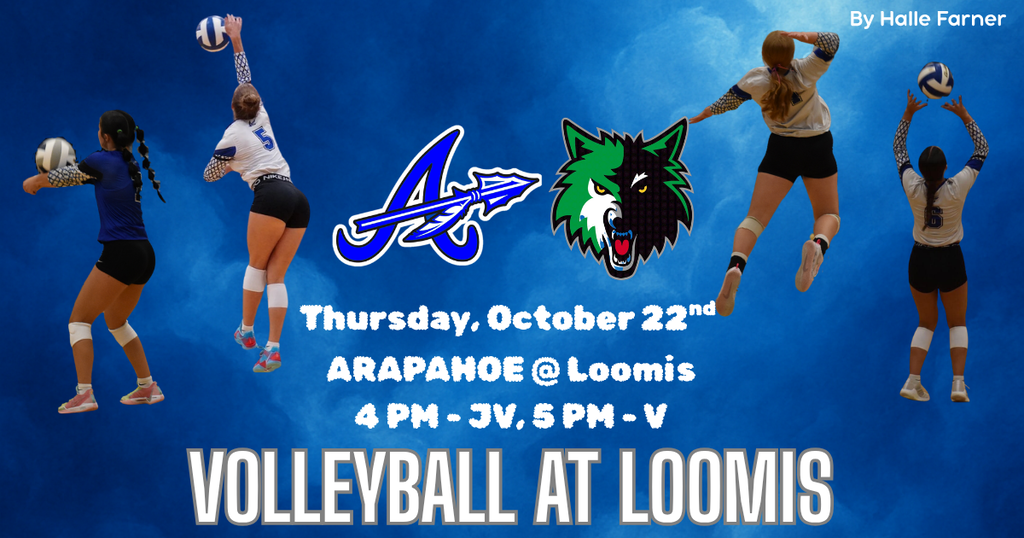 volleyball at loomis - thursday, october 22nd - 4 pm start