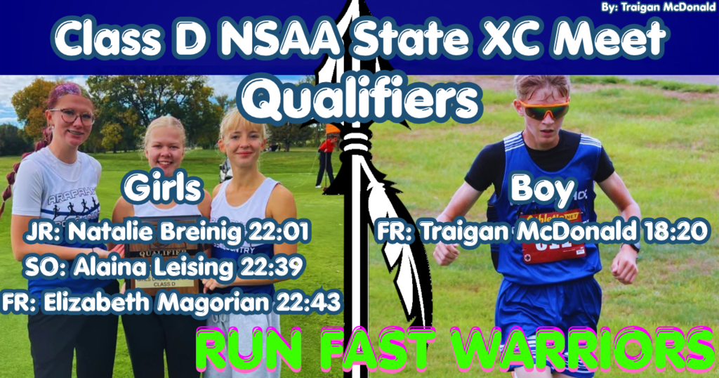 state cross country qualifiers - arapahoe - 2026