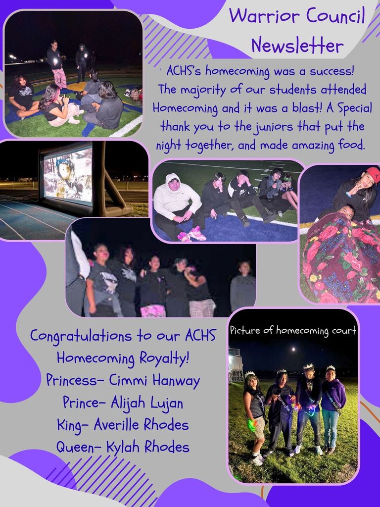 ACHS Newsletter