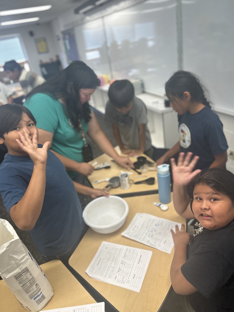 6th Grade Frybread & Math!