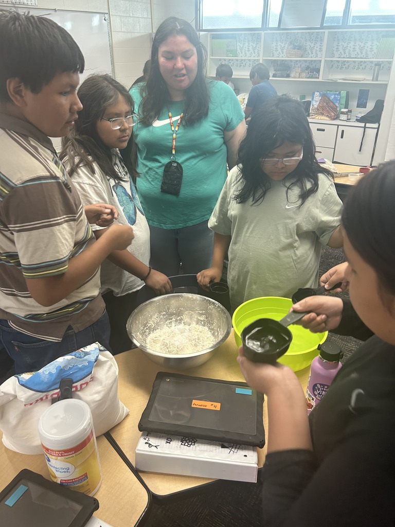 6th Grade Frybread & Math!