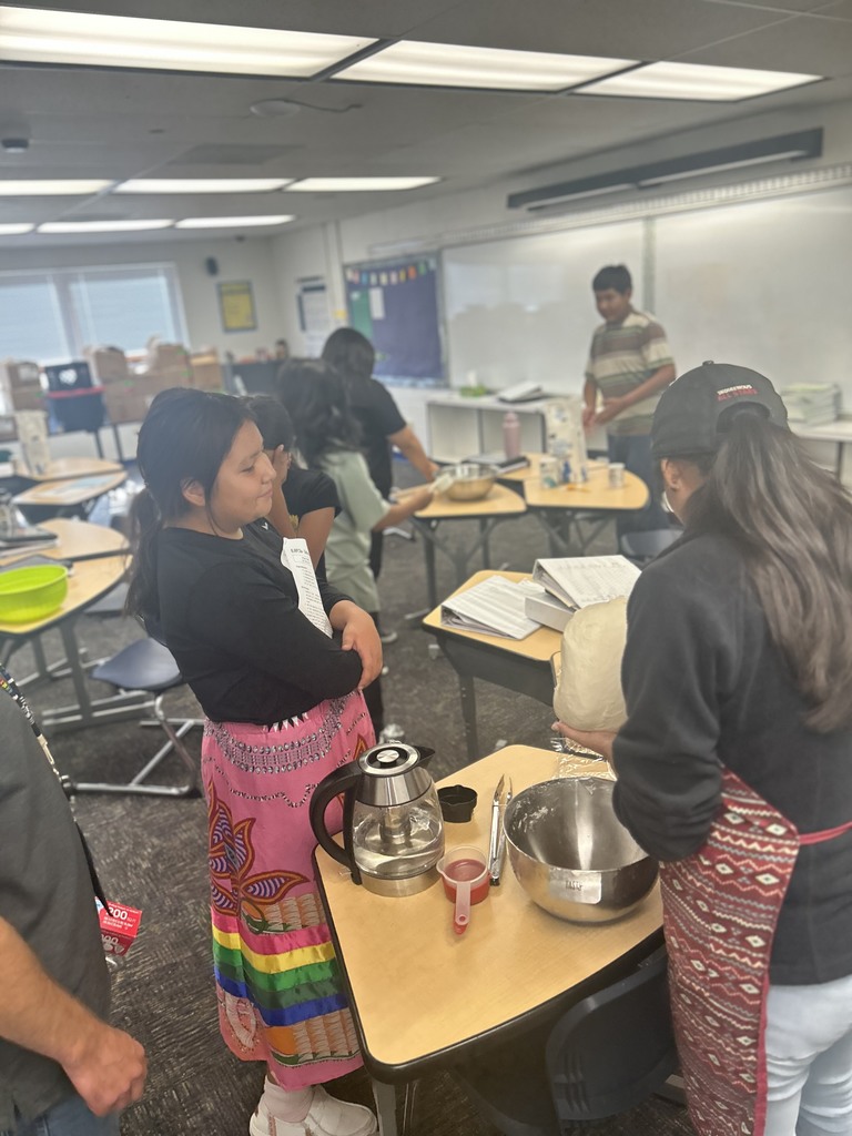 6th Grade Frybread & Math!