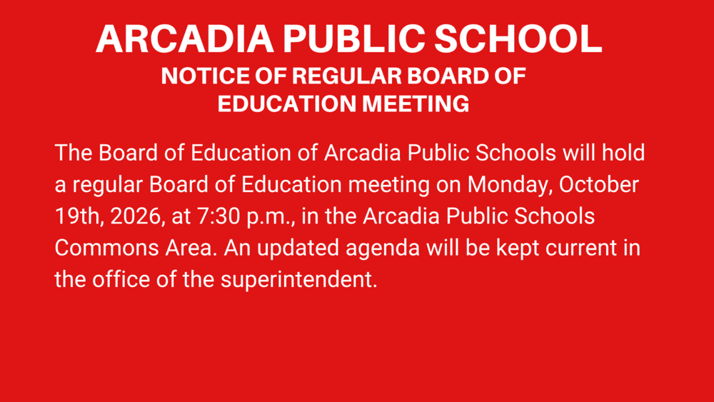 October BOE Mtg Notice
