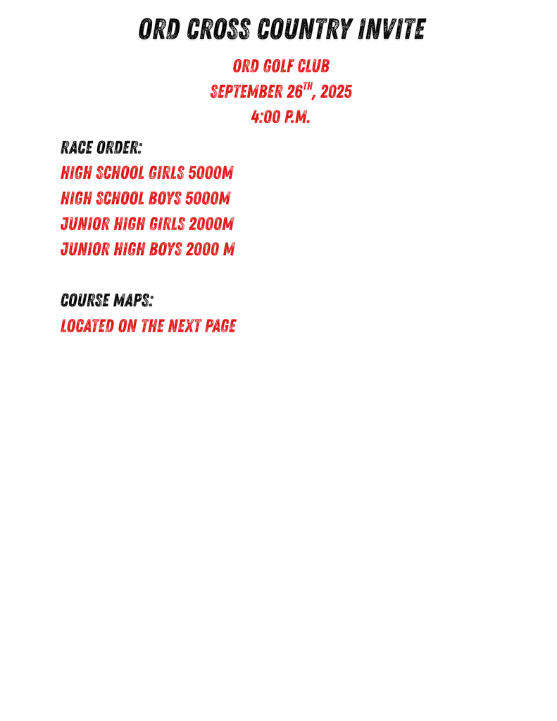 Ord XC Info - P. 1