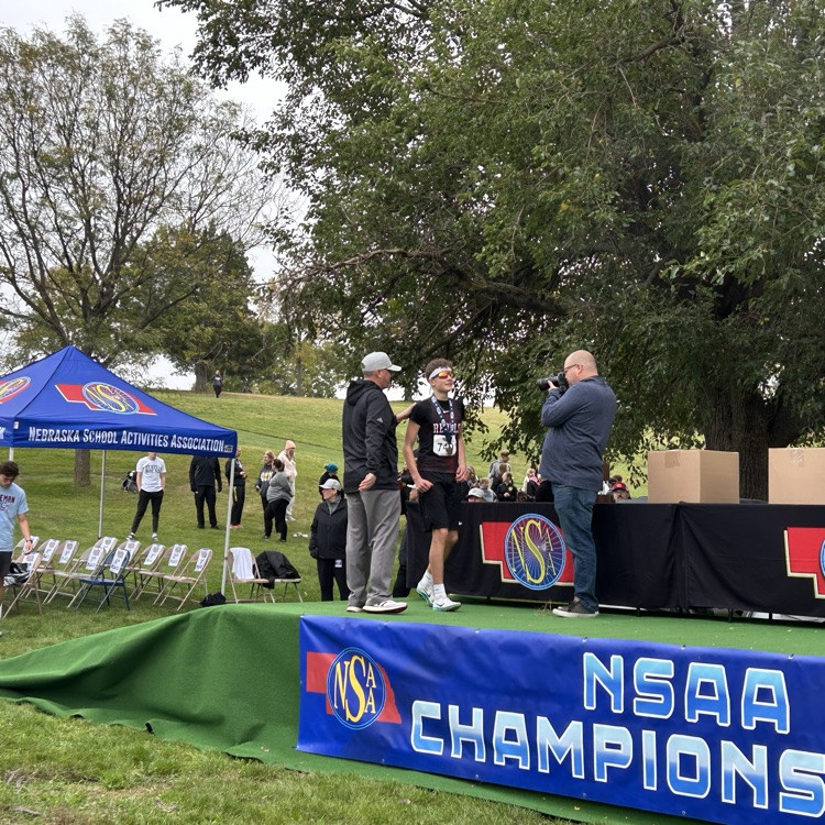 Dutch receiving medal