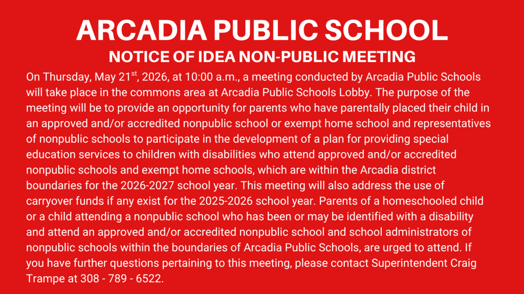 IDEA Nonpublic Consultation Meeting