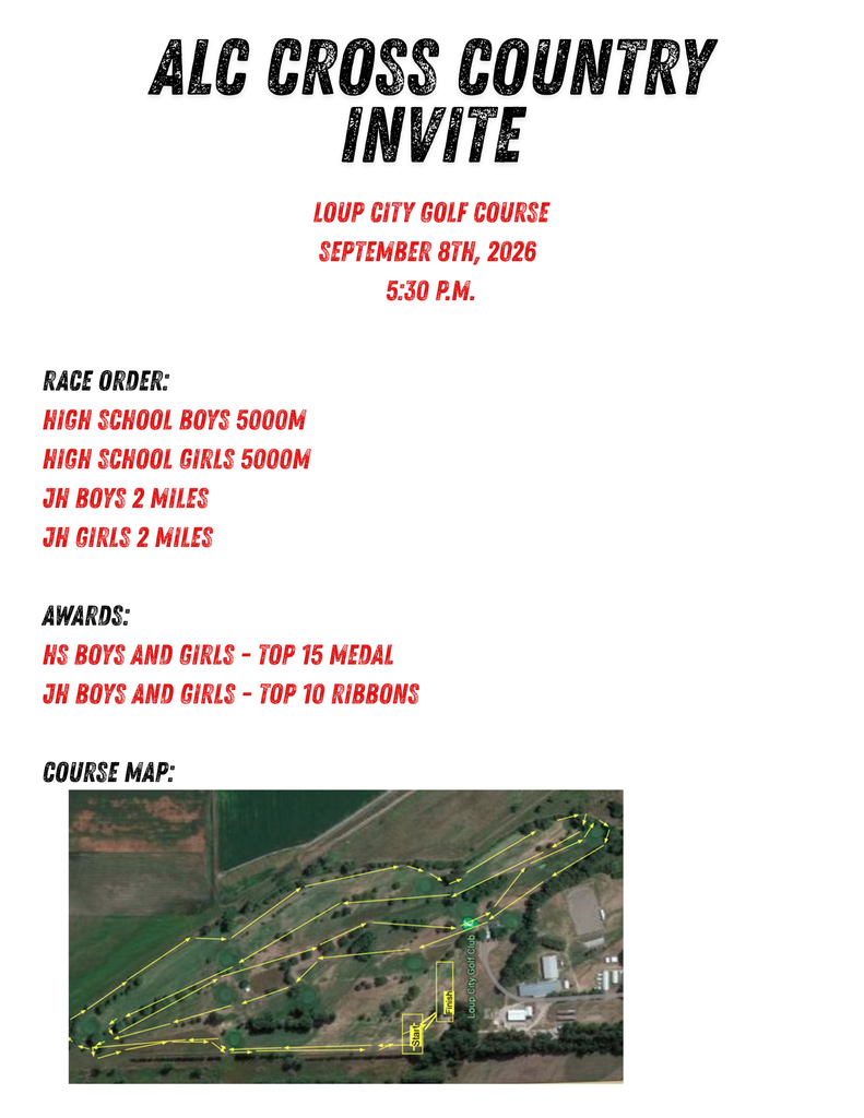 ALC XC Meet Information