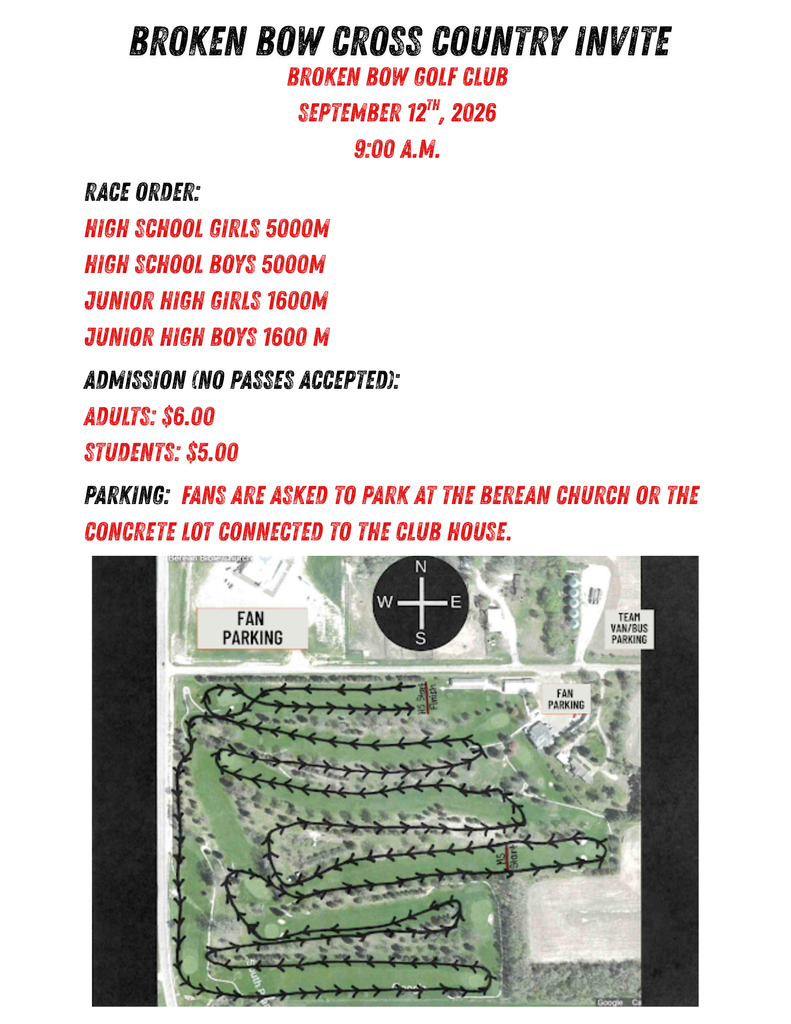 2026 BB XC Meet Info