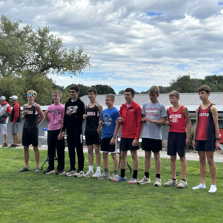 JH Boys Medalists at Broken Bow
