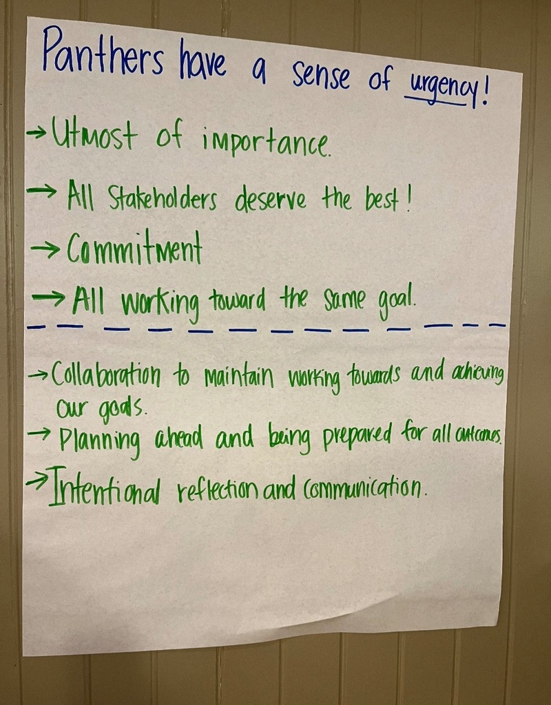 poster with words
