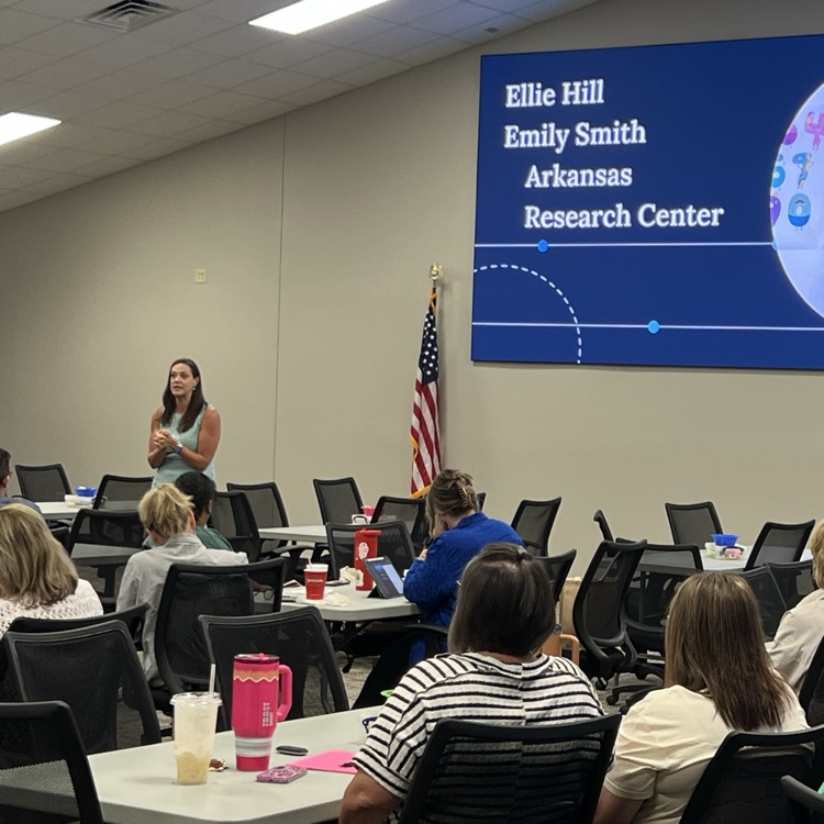     Early childhood professionals listen to a presentation during the Local Lead meeting at Arch Ford.