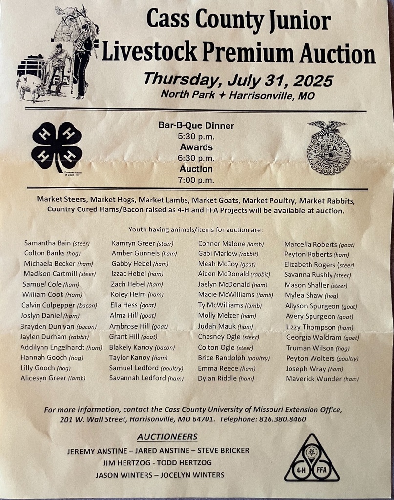 Auction Flyer