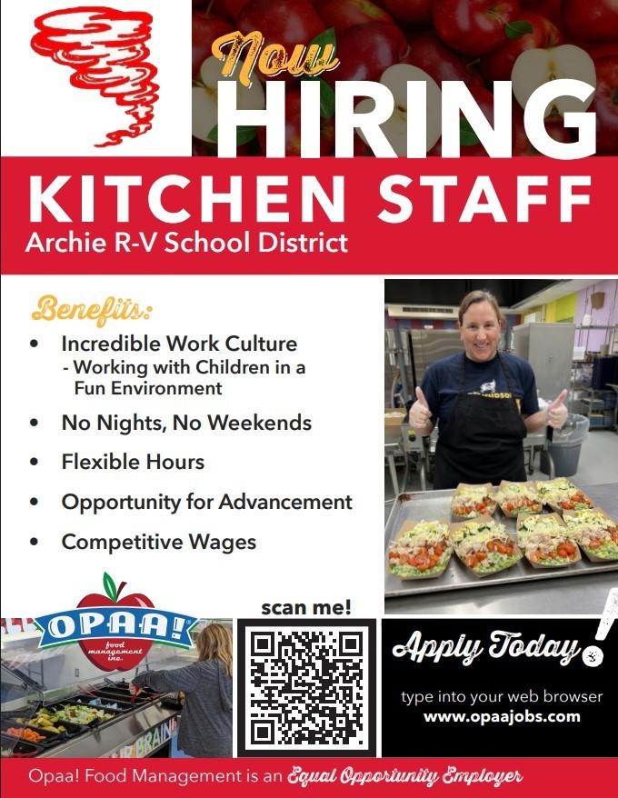 Opaa Hiring!