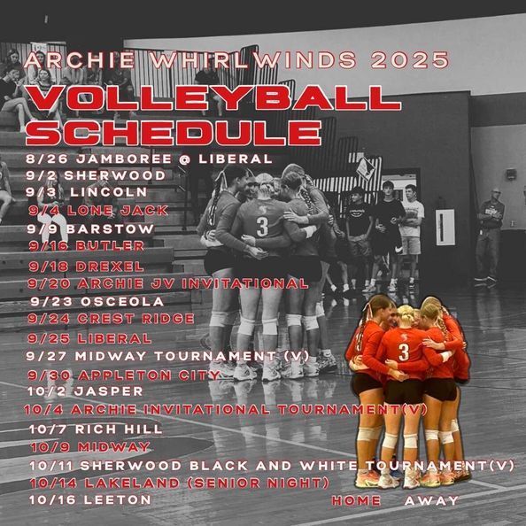 Volleyball Schedule