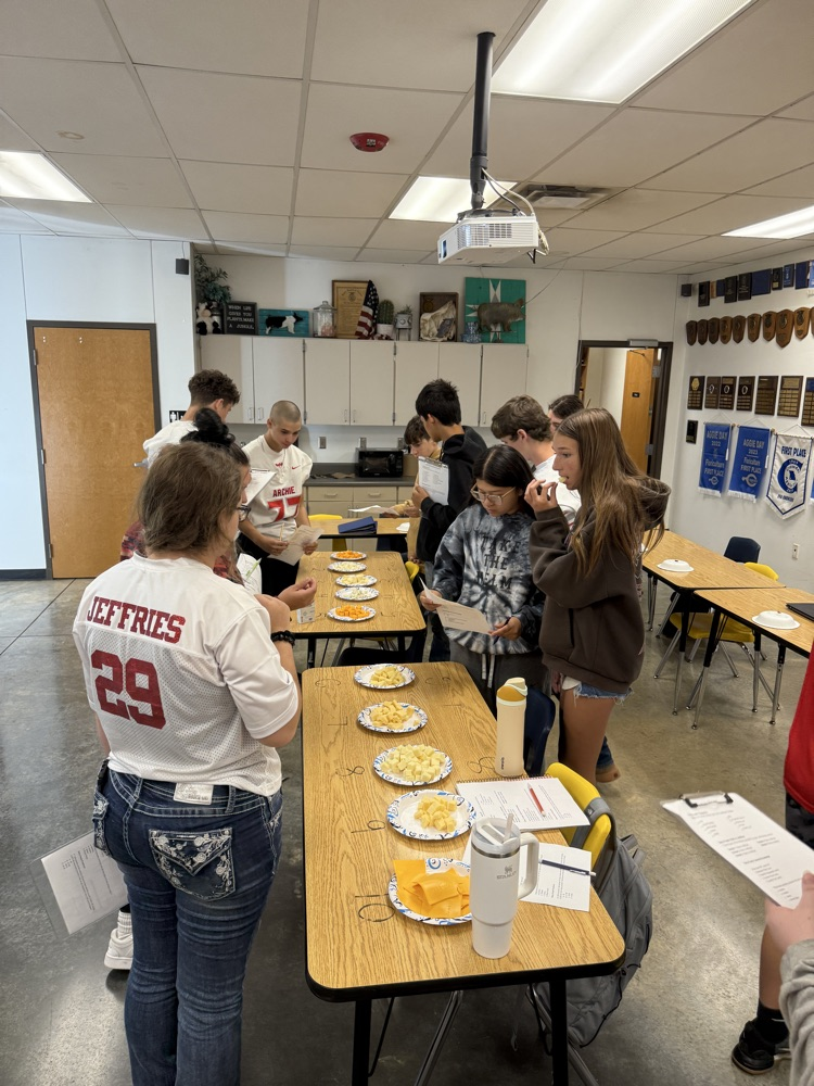 Practice Dairy Foods and Entomology in Intro to Ag 