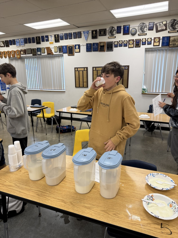 Practice Dairy Foods and Entomology in Intro to Ag 