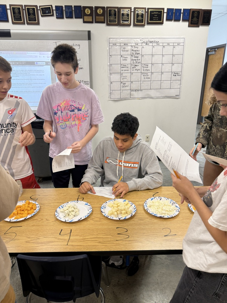 Practice Dairy Foods and Entomology in Intro to Ag 