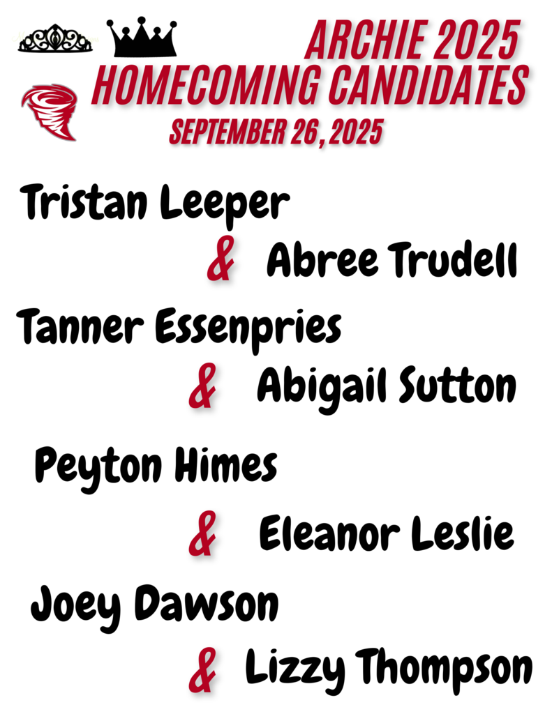 2025 Homecoming Candidates