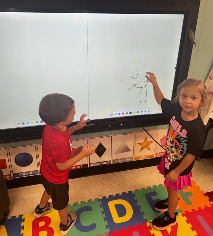 drawing in the technology center