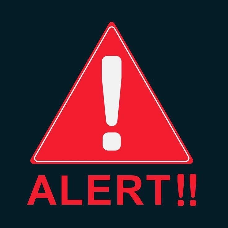 Alert sign