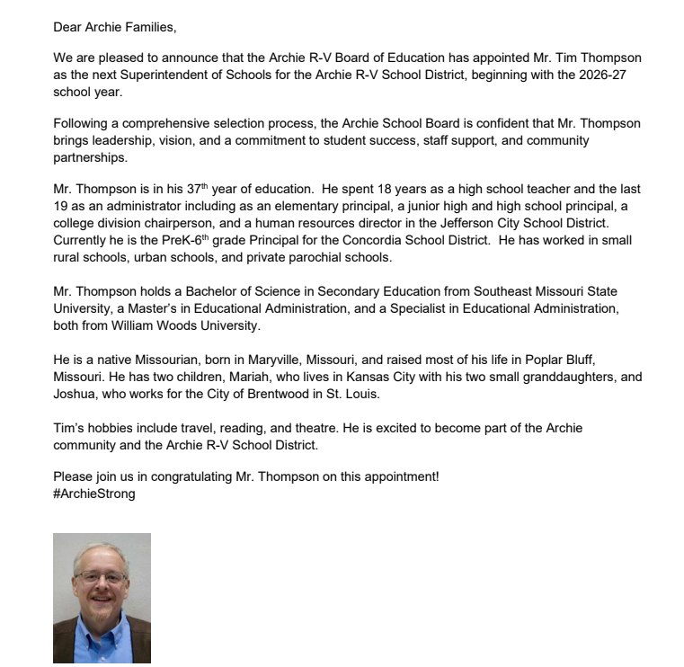 Introducing Mr. Tim Thompson