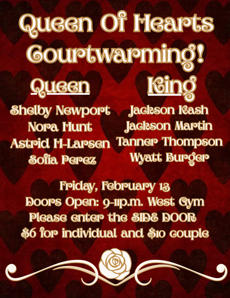 Courtwarming Candidates