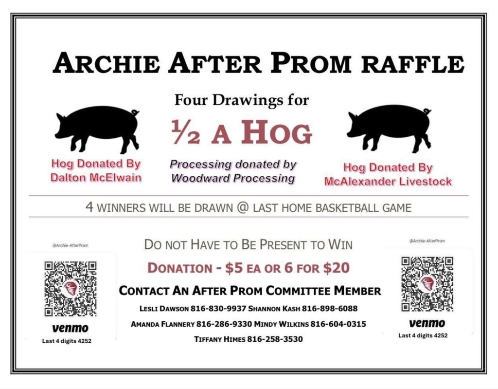 After Prom Raffle