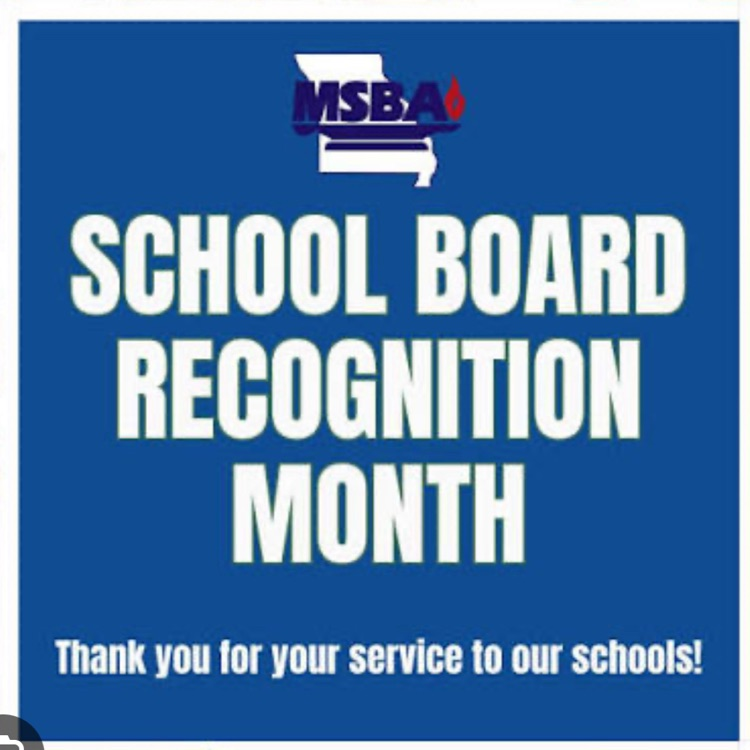 School Board Appreciation Month banner
