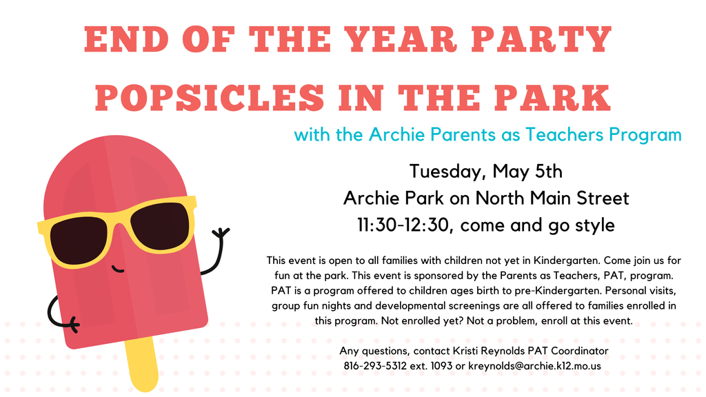 PAT Popsicles in the Park