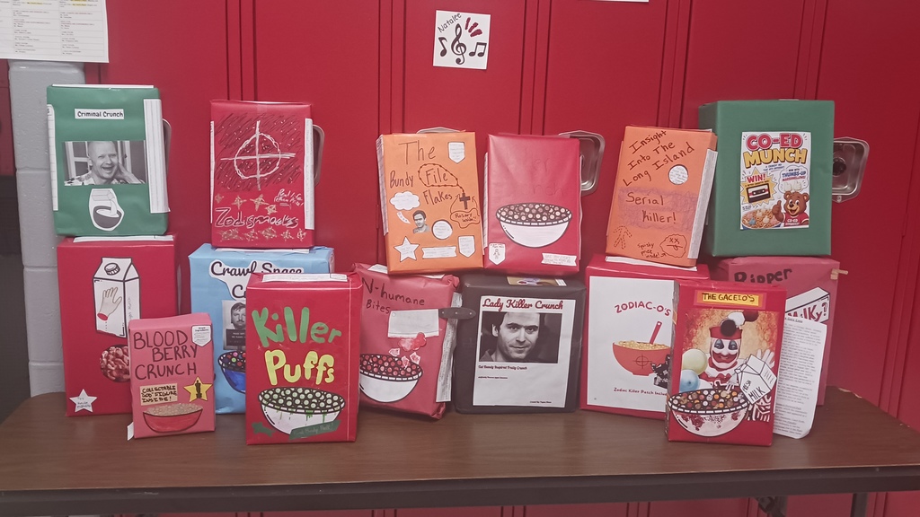 Cereal Killer Boxes